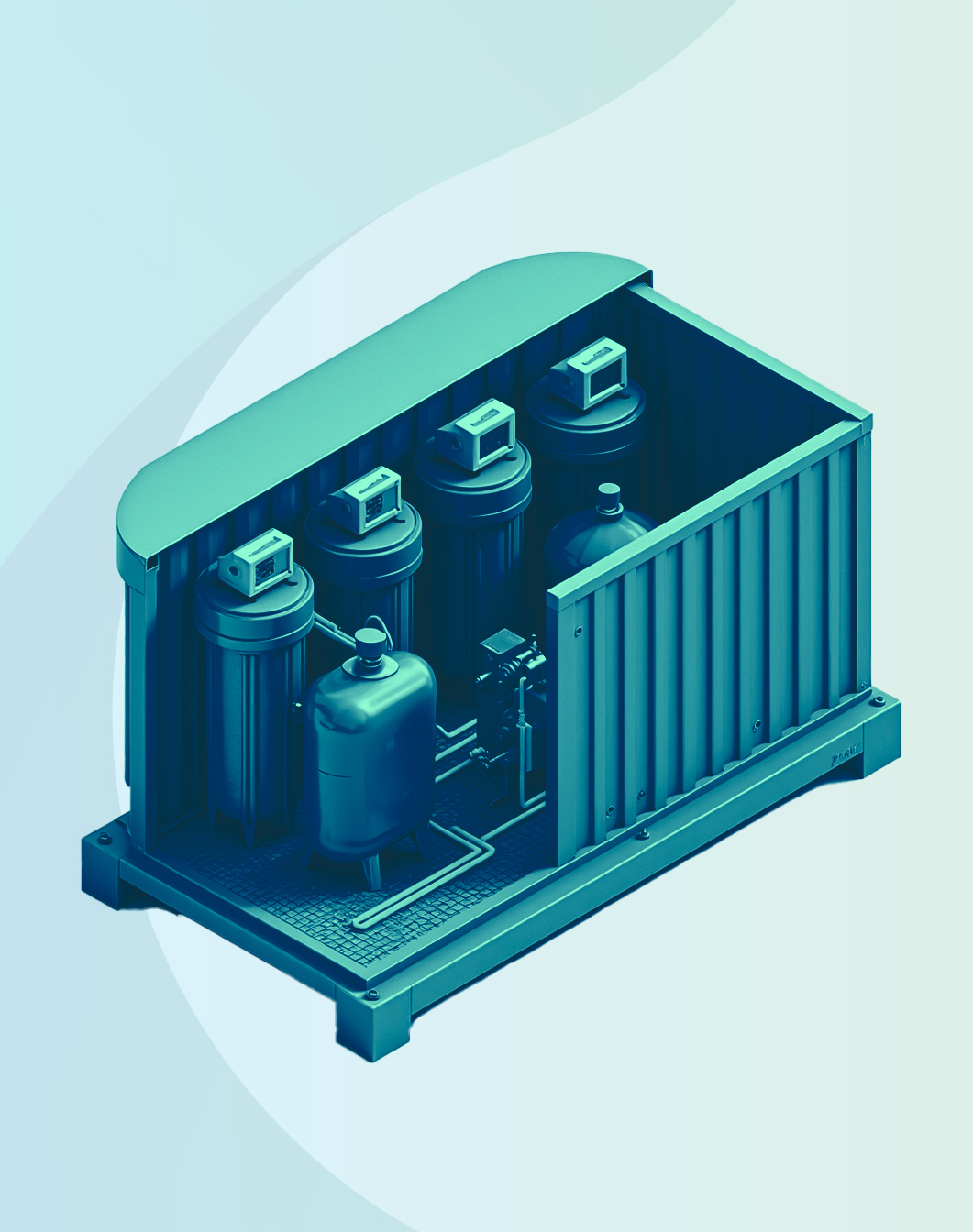 Lemna Tech – système de filtrage des eaux – Militaire OPEX